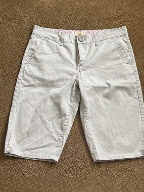 Levi's Pink and Cream Floral Trim Jeans